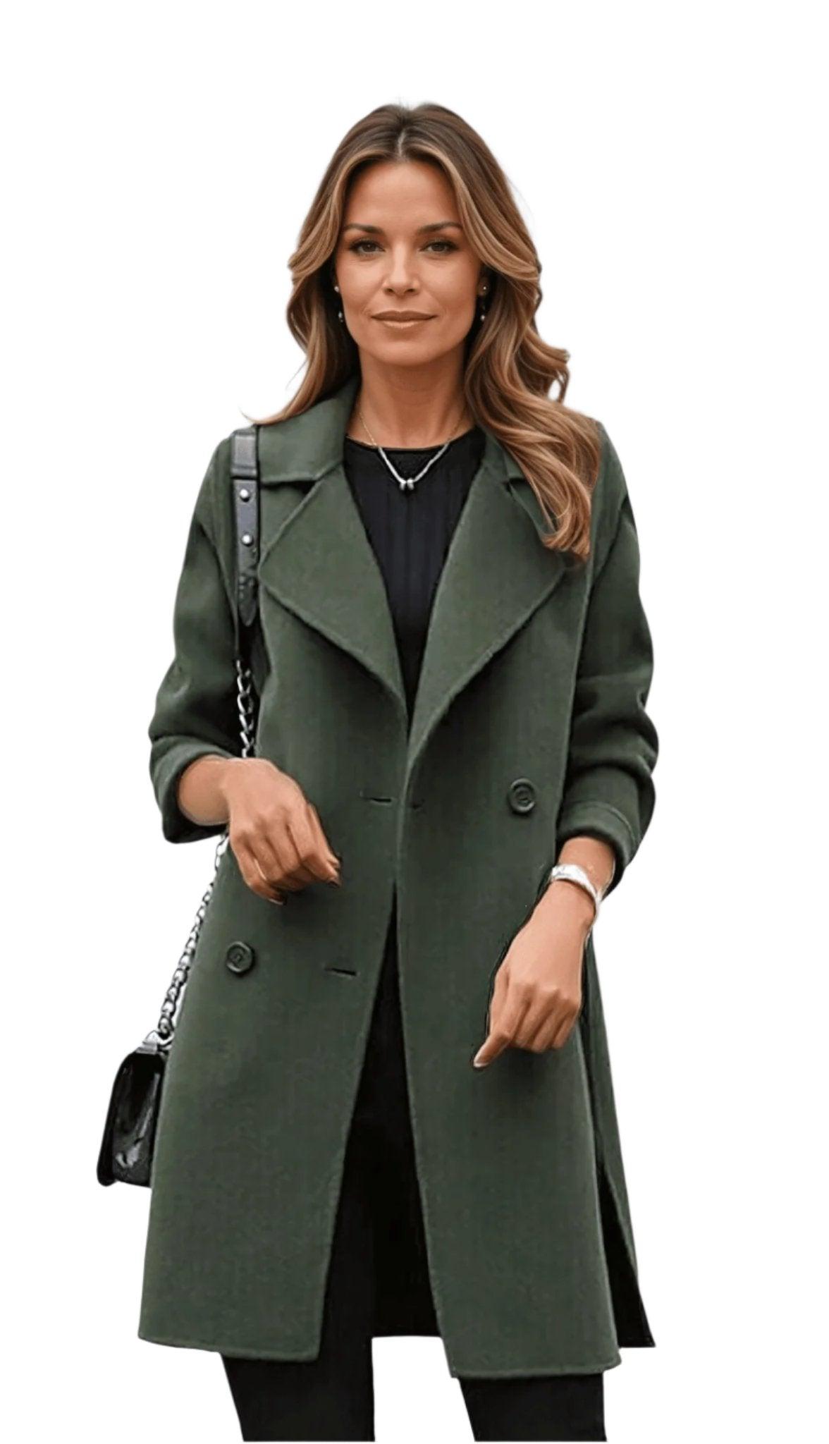 Beatrix - Women's Iconic Trench Coat for Effortless Style