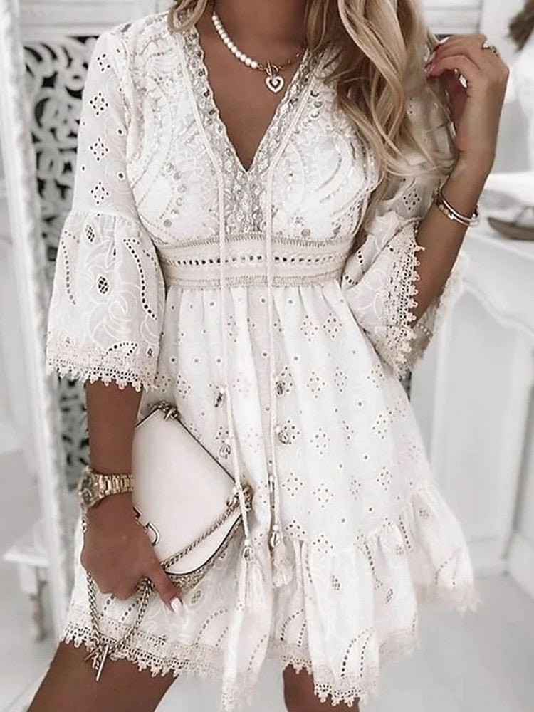 Minivestido ligero y transpirable para mujer