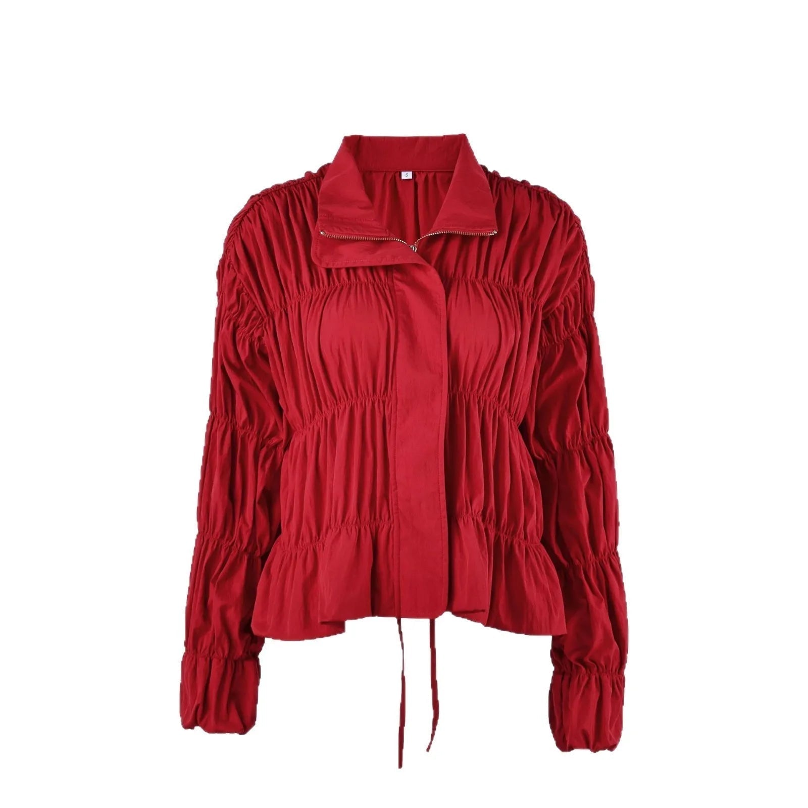 Nettie - Women's Jacket with Ruching - photo 5