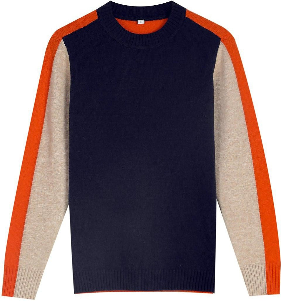 Nina - Women's Colour Block Knit Sweater - photo 5