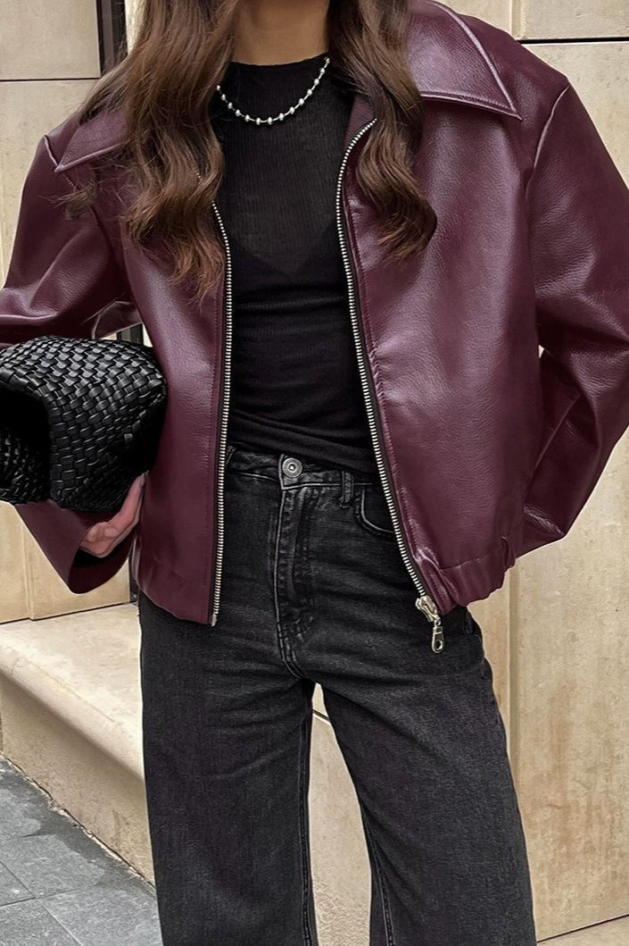 Noreen - Women's Relaxed Jacket with Zip Front - photo 5