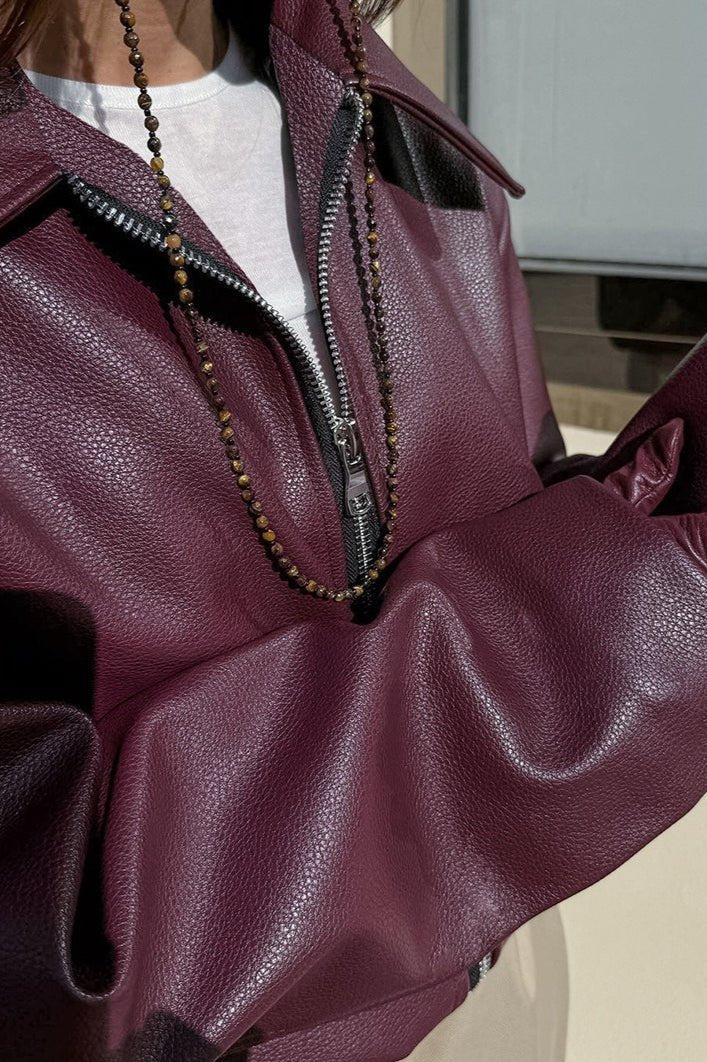 Noreen - Women's Relaxed Jacket with Zip Front - photo 6