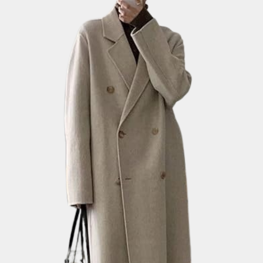 Novalie - Women's Coat with Button Front - photo 2