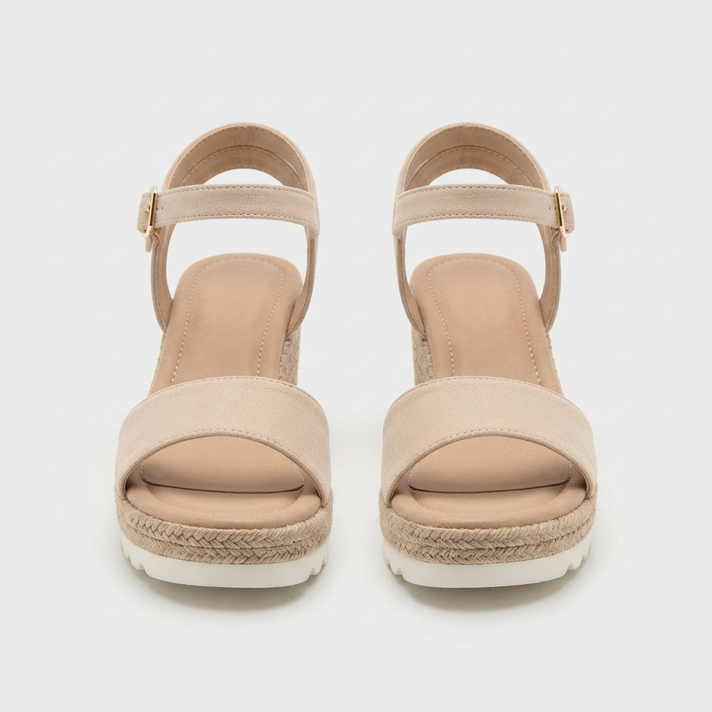 Odalys - Women's Sandals in Espadrille with Flatform Sole - photo 3