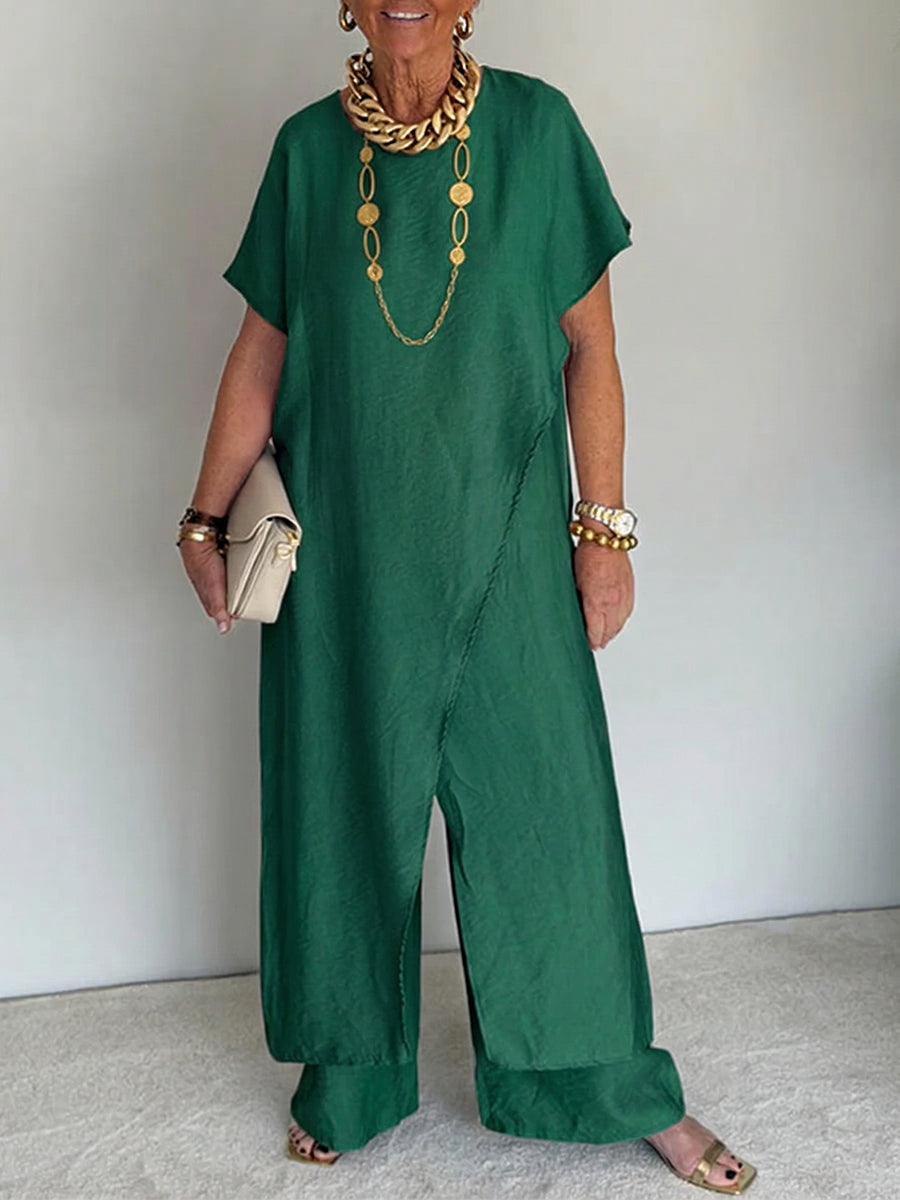 Women's Asymmetric Split Front Dress