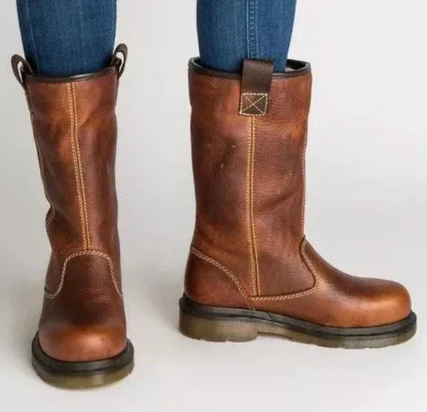 Orla - Women's Chunky Sole Chelsea Boots - photo 1