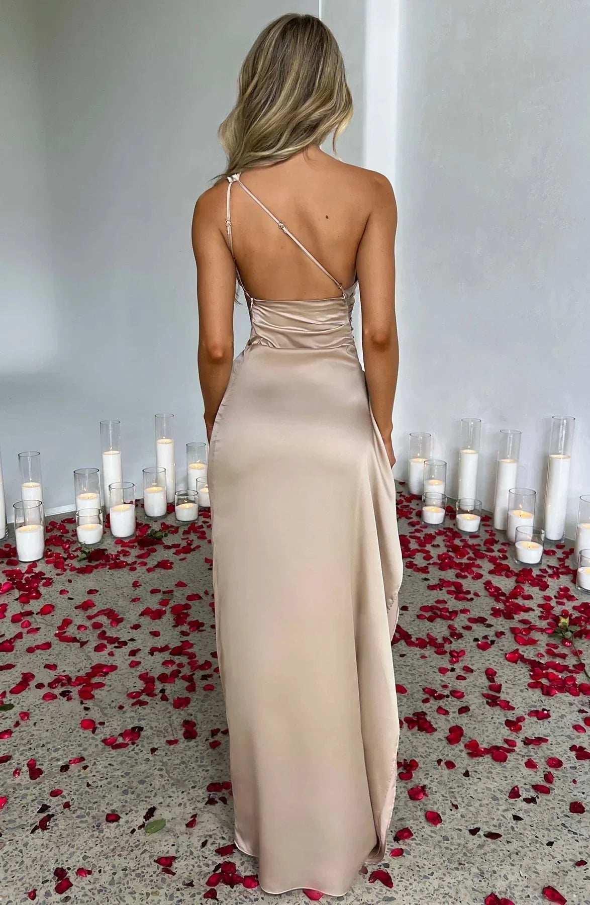 Tammy – Robe de soirée asymétrique à une épaule