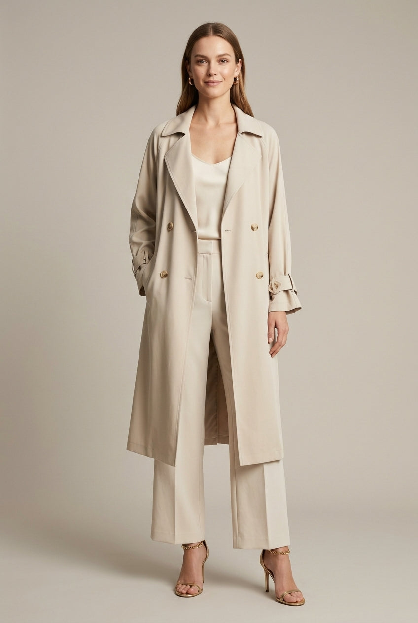 Pansy - Women's Relaxed Trench Coat - photo 1