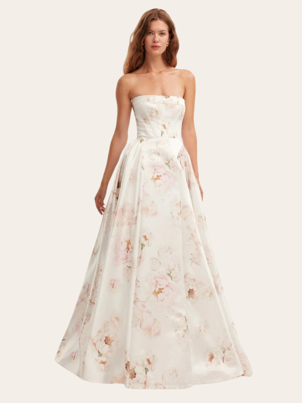 Ariana - Women's Strapless Maxi Dress