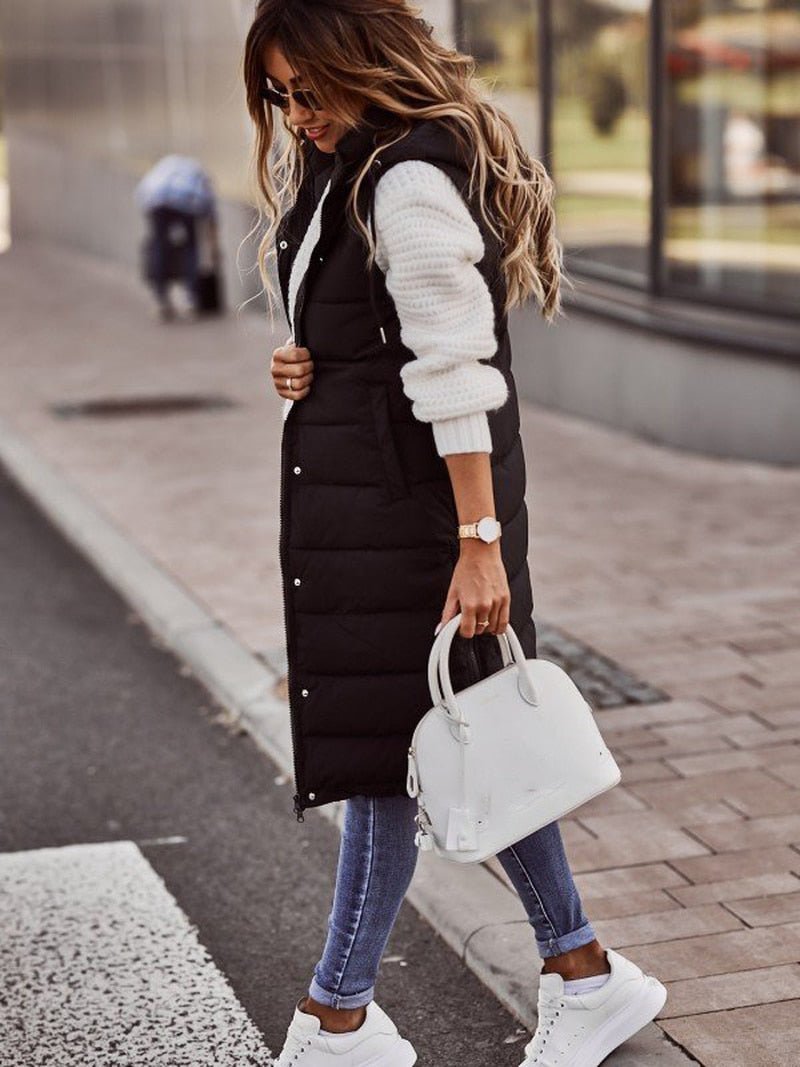 Lucinda - Women's Hooded Puffer Vest