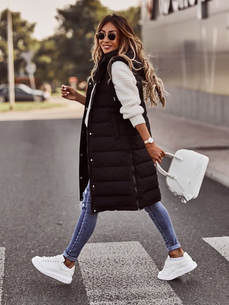 Lucinda - Women's Hooded Puffer Vest