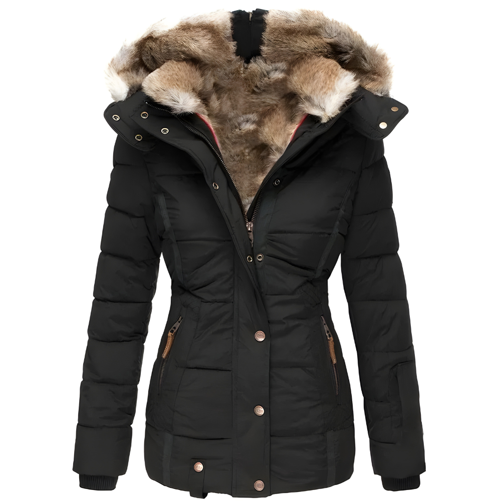 Patricia - Women's Quilted Hooded Winter Jacket - photo 2
