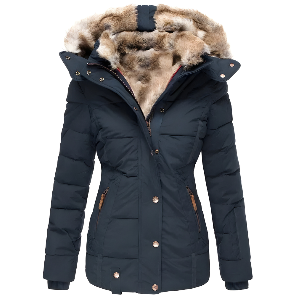 Patricia - Women's Quilted Hooded Winter Jacket - photo 6