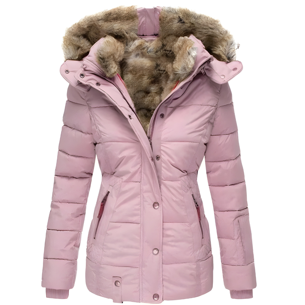 Patricia - Women's Quilted Hooded Winter Jacket - photo 7