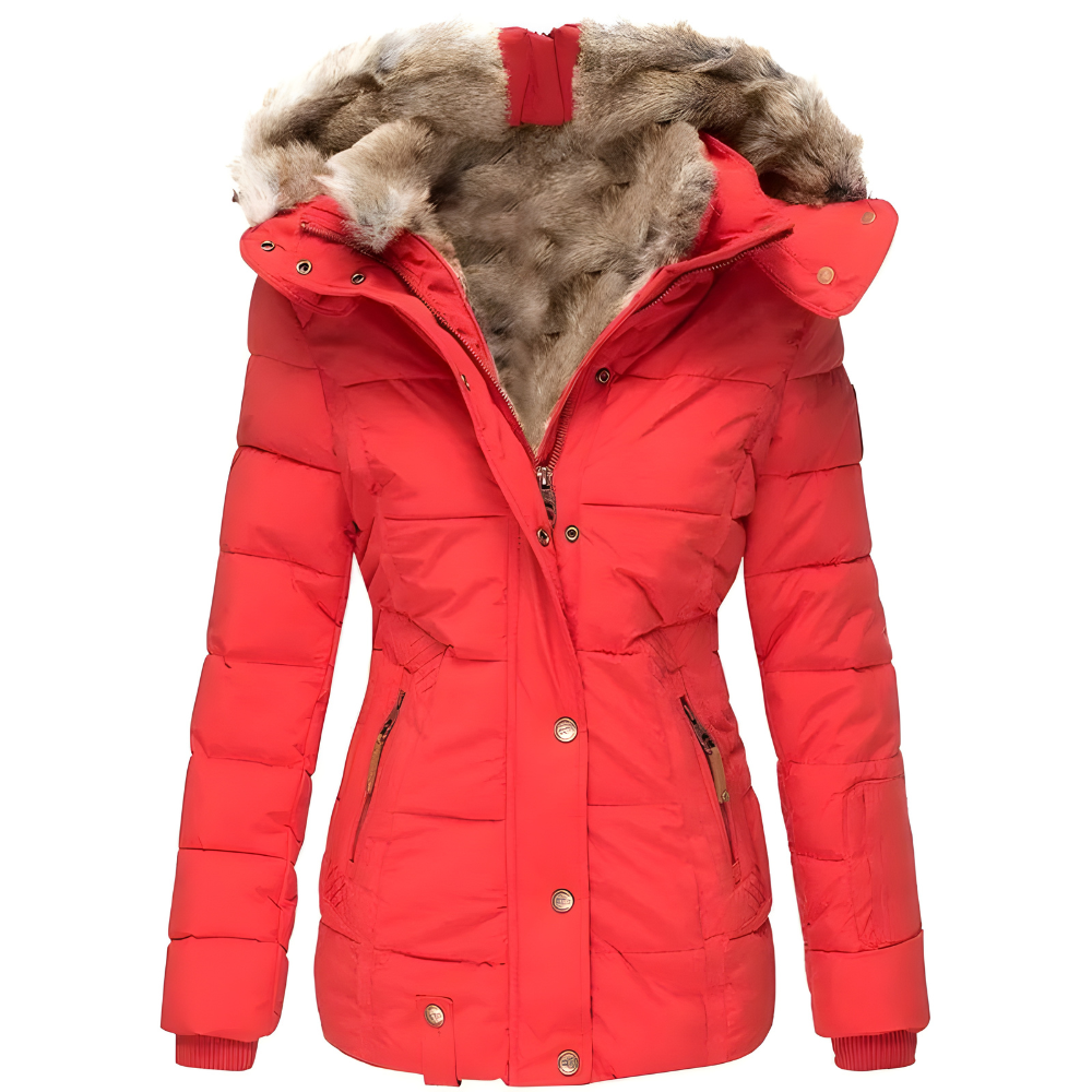 Patricia - Women's Quilted Hooded Winter Jacket - photo 8