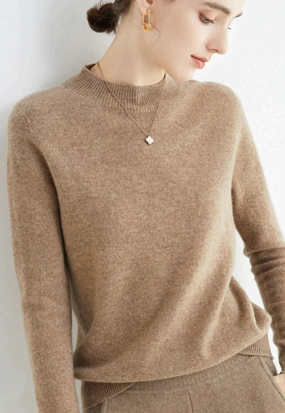 Rachael - Women's Jumper with Roll Neck - photo 15