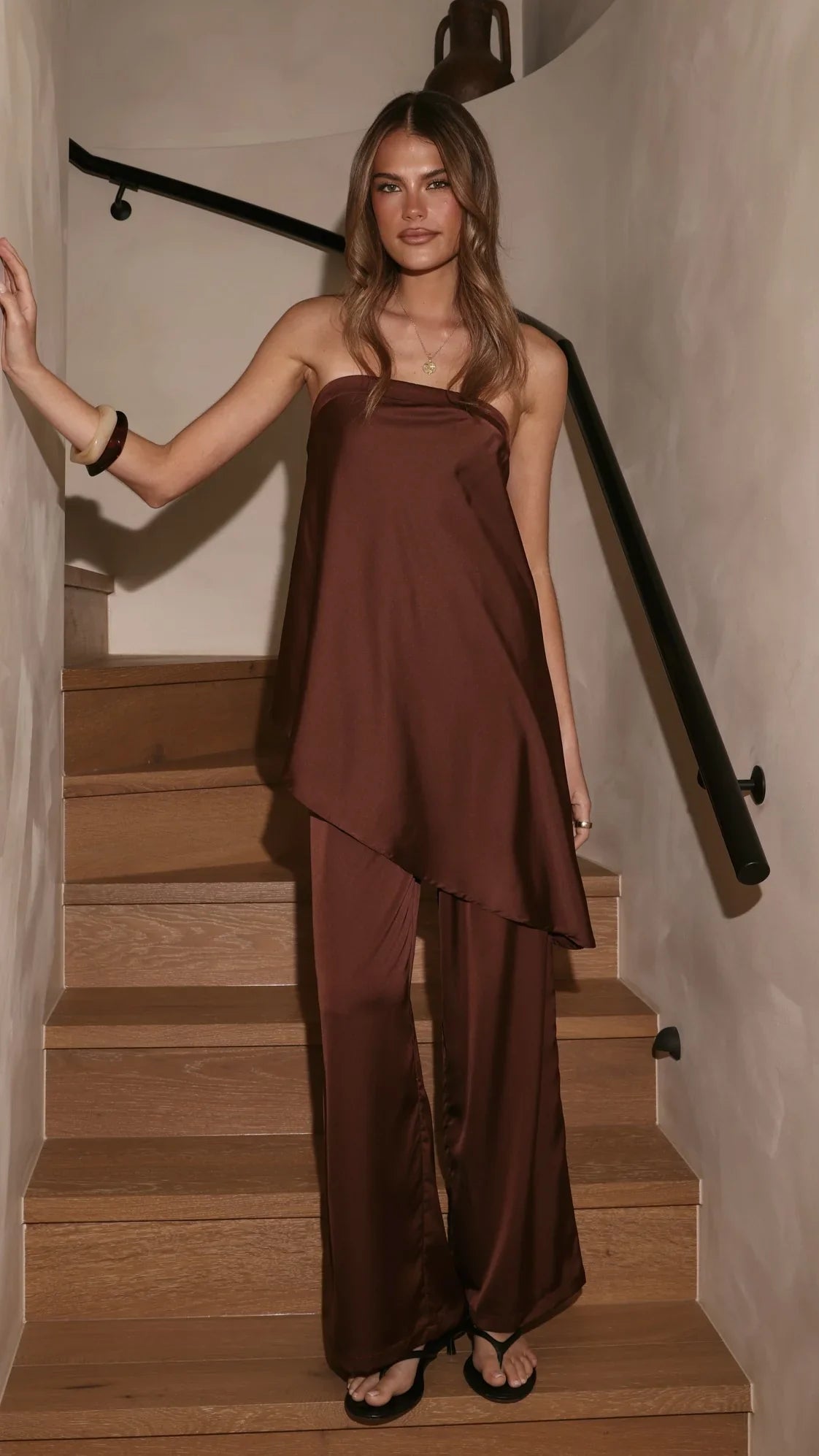 Rhea - Women's Relaxed High-Waist Trousers - photo 1