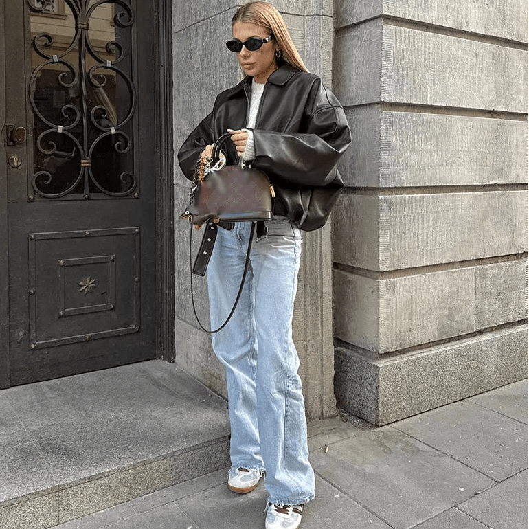 Roselyn - Women's Relaxed Jacket with Zip Front - photo 6