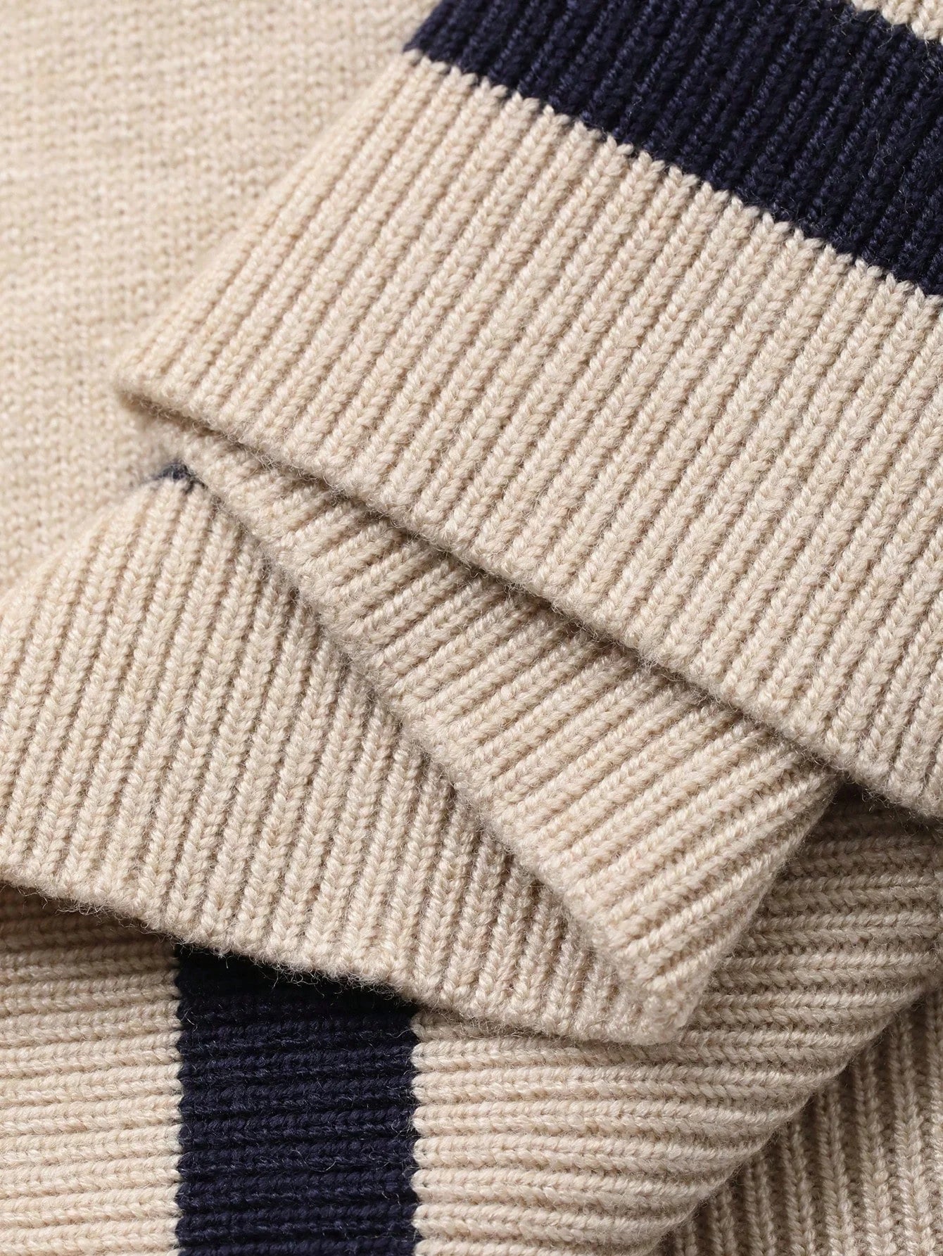Rosemary - Women's Jumper in Knit with Colour Blocking - photo 6