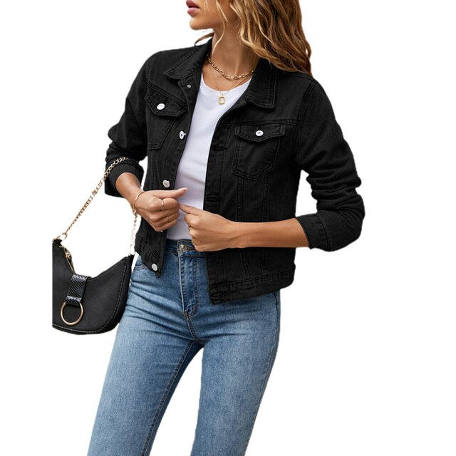 Rosie - Women's Relaxed Jacket with Side Pockets - photo 1