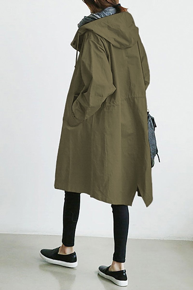 Roxie - Women's Casual Long Hooded Coat - photo 3