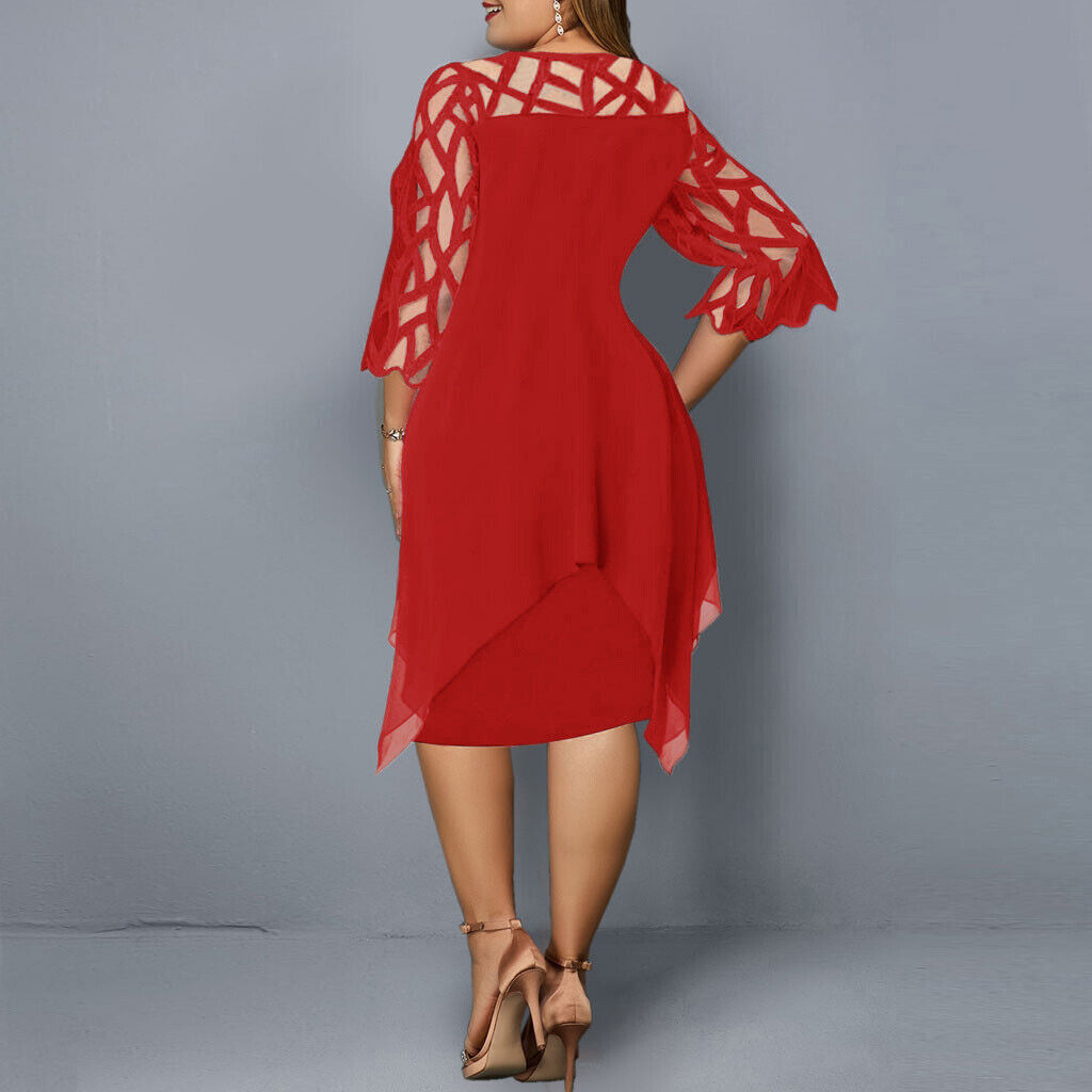 Imogen - Women's Cut-Out Sleeve Dress