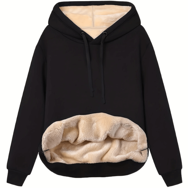 Saffron - Women's Relaxed Hoodie with a Reversible Finish - photo 2