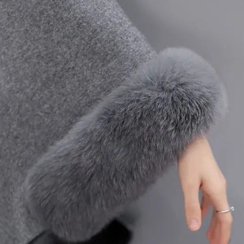 Sage - Women's Coat with Collar - photo 7