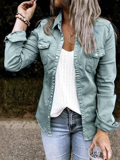 Sarah - Women's Button-Down Utility Shirt - photo 4