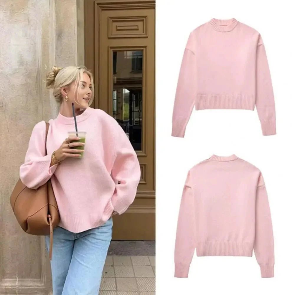 Sena - Women's Relaxed Jumper with Collar - photo 10