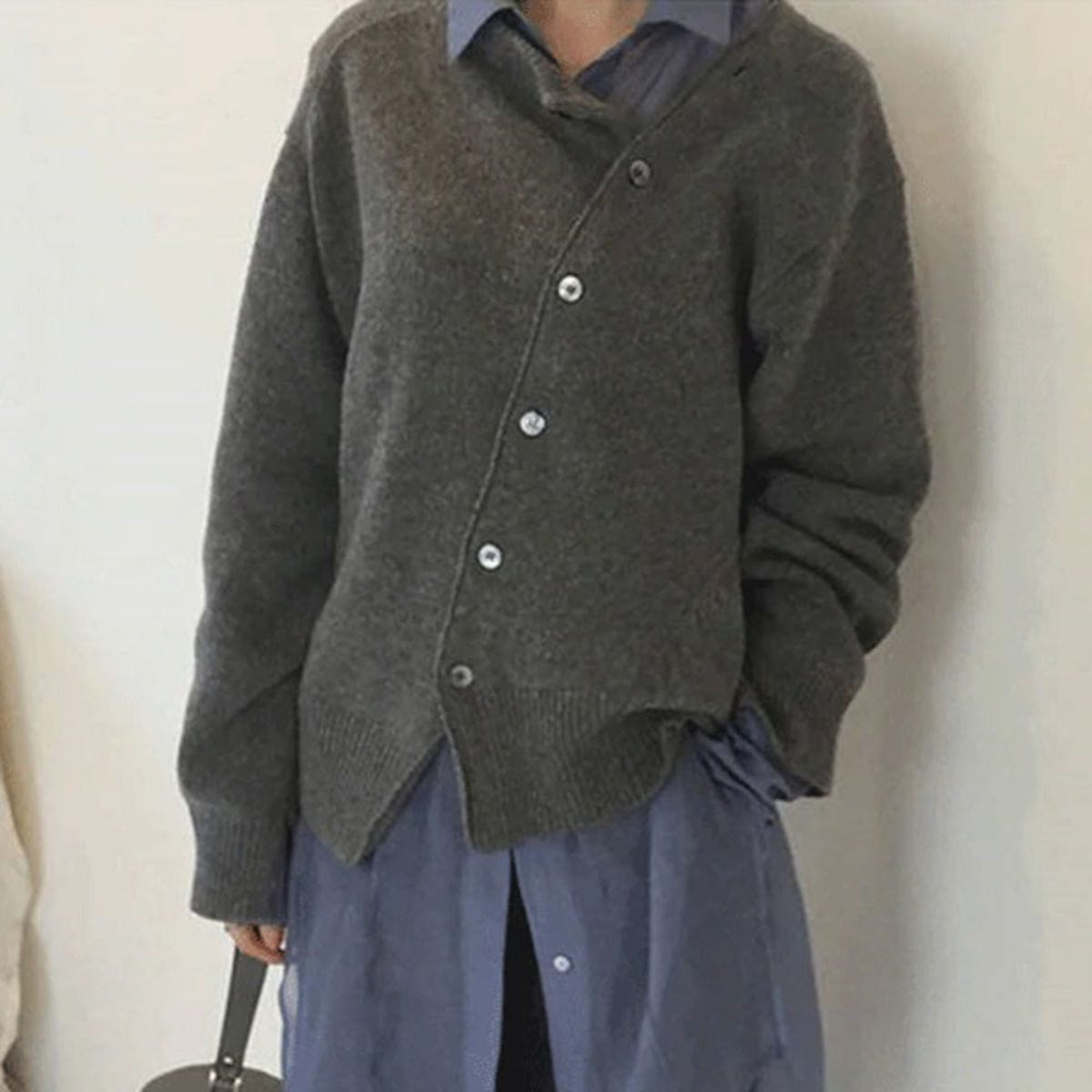 Ellie - Women's Slim Fit Knit Cardigan for Winter