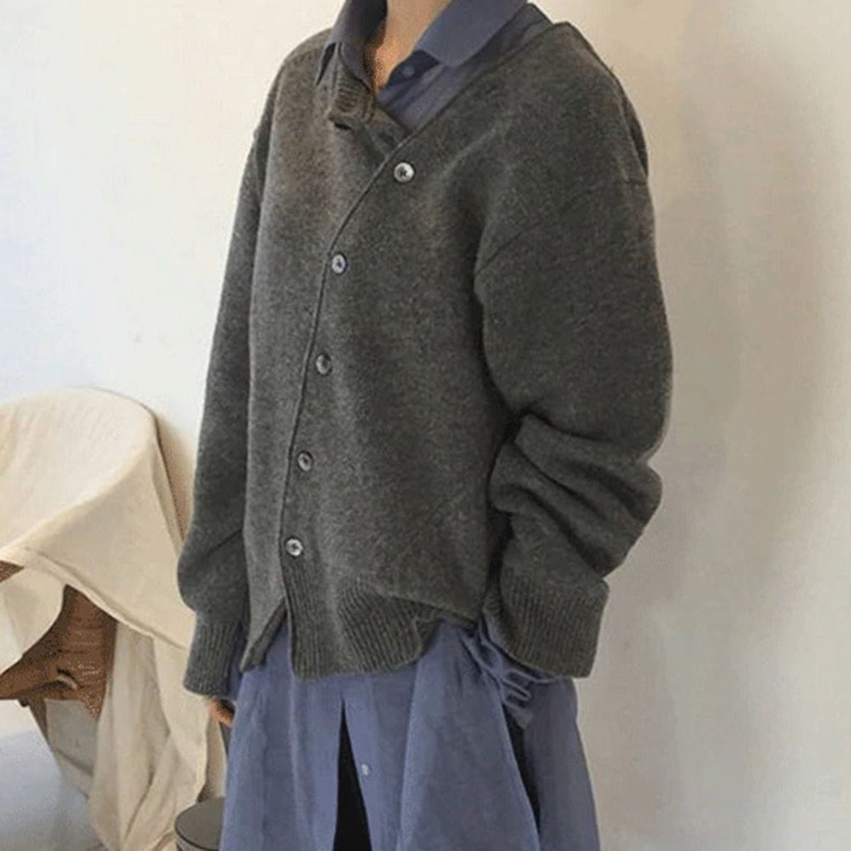 Ellie - Women's Slim Fit Knit Cardigan for Winter