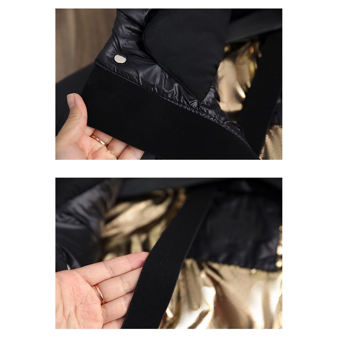 Shelby - Women's Long Hooded Puffer Jacket - photo 11