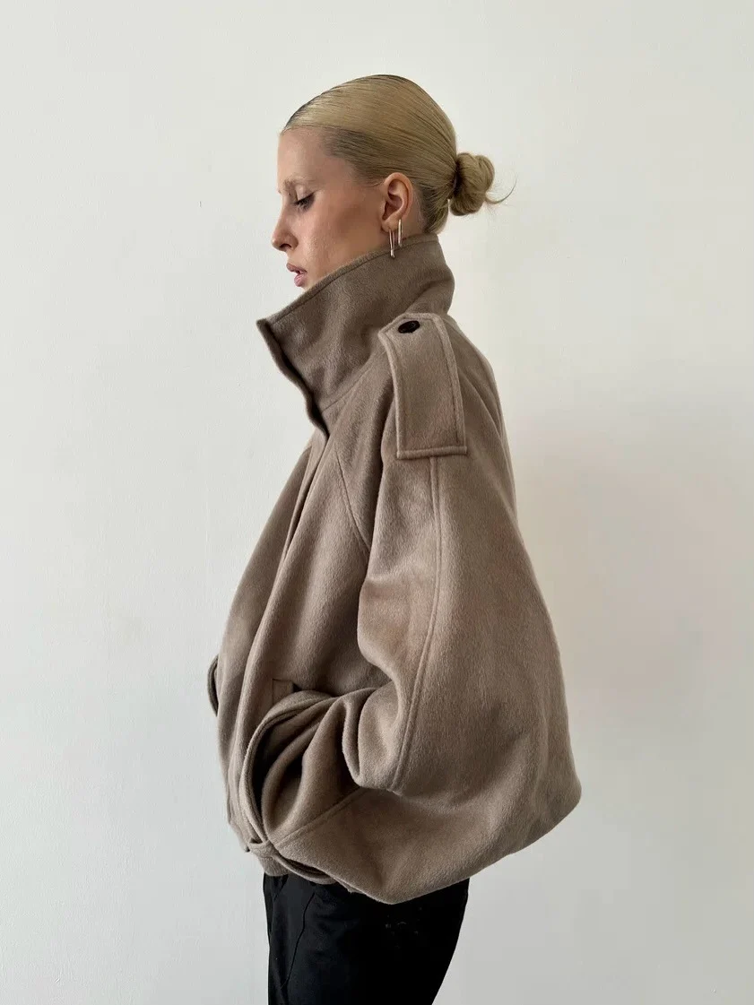 Shona - Women's Relaxed Jacket with Button Front - photo 6