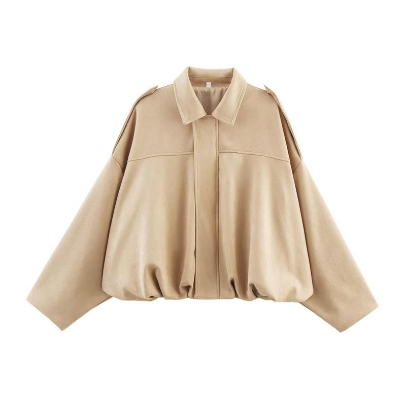 Sierra - Women's Relaxed Bomber Jacket with Zip Front - photo 4
