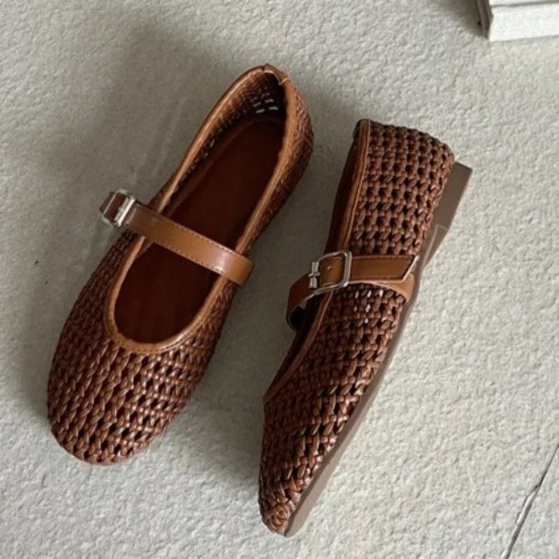 Ballerine da donna in mesh