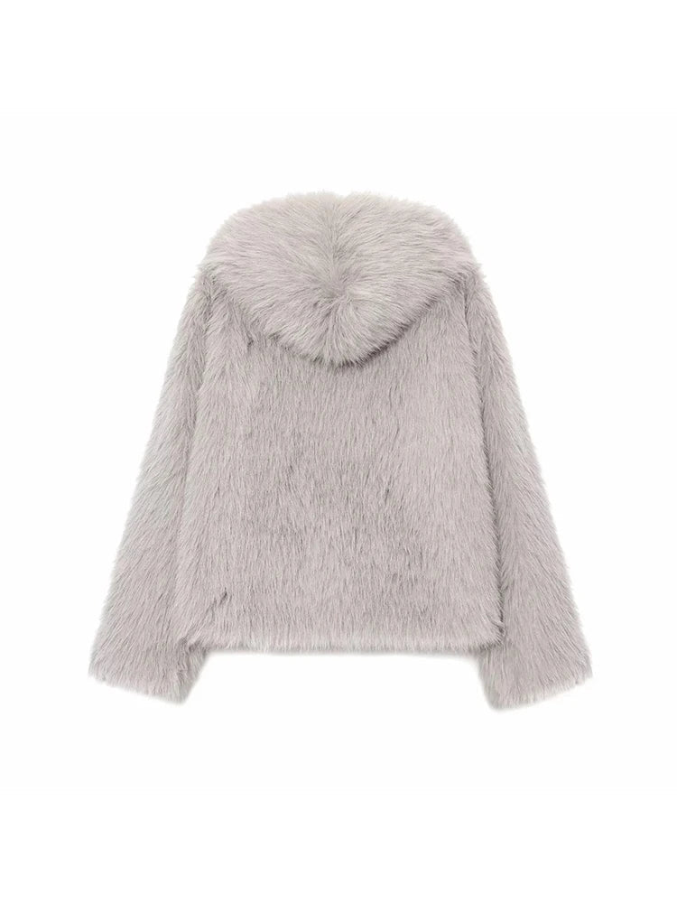 Sonnet - Women's Relaxed Jacket with Hood - photo 9