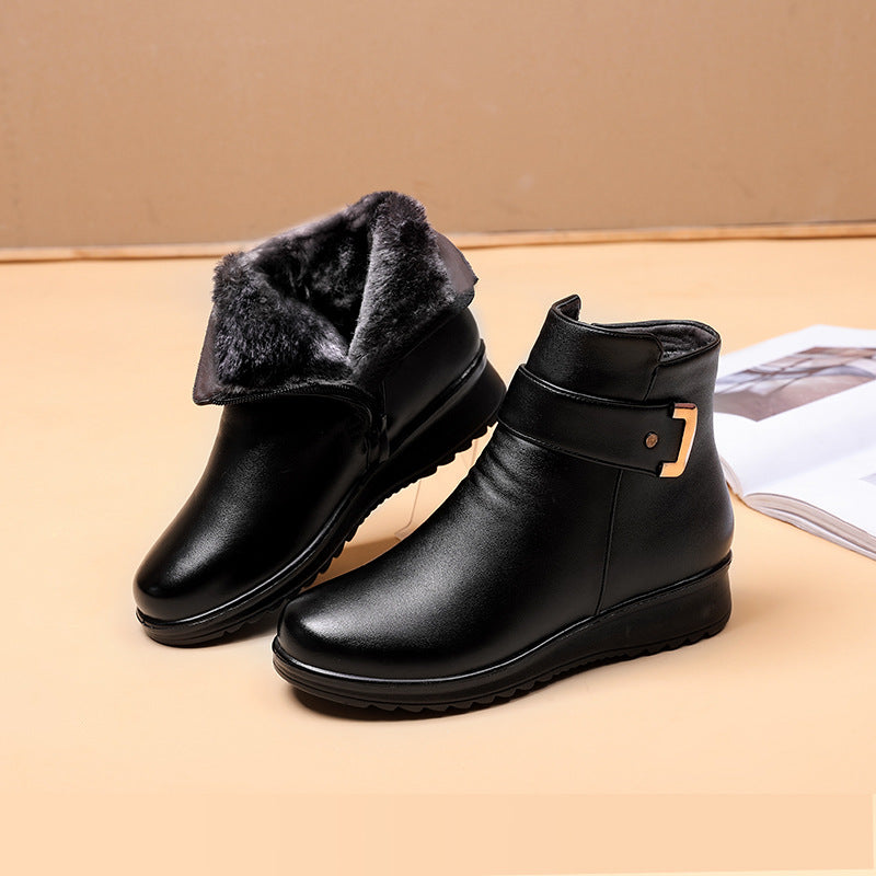 Barbara - Women's Plush-Lined Ankle Boots