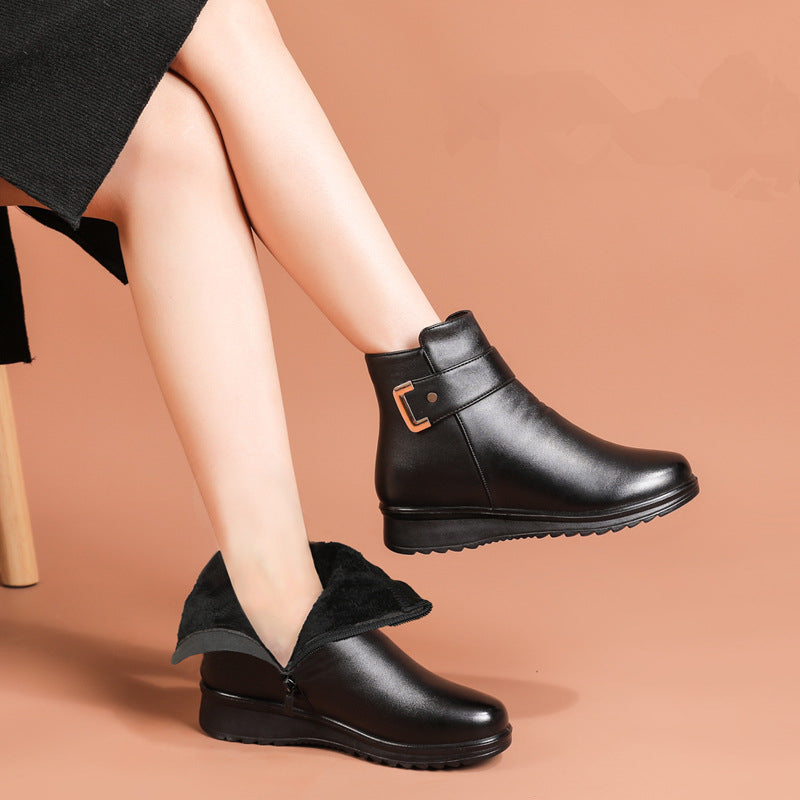 Barbara - Women's Plush-Lined Ankle Boots