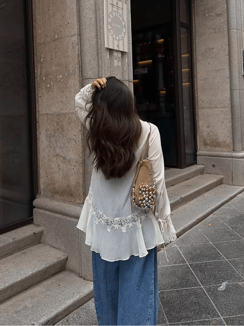 Sunny - Women's Relaxed Cardigan with V-Neck - photo 4