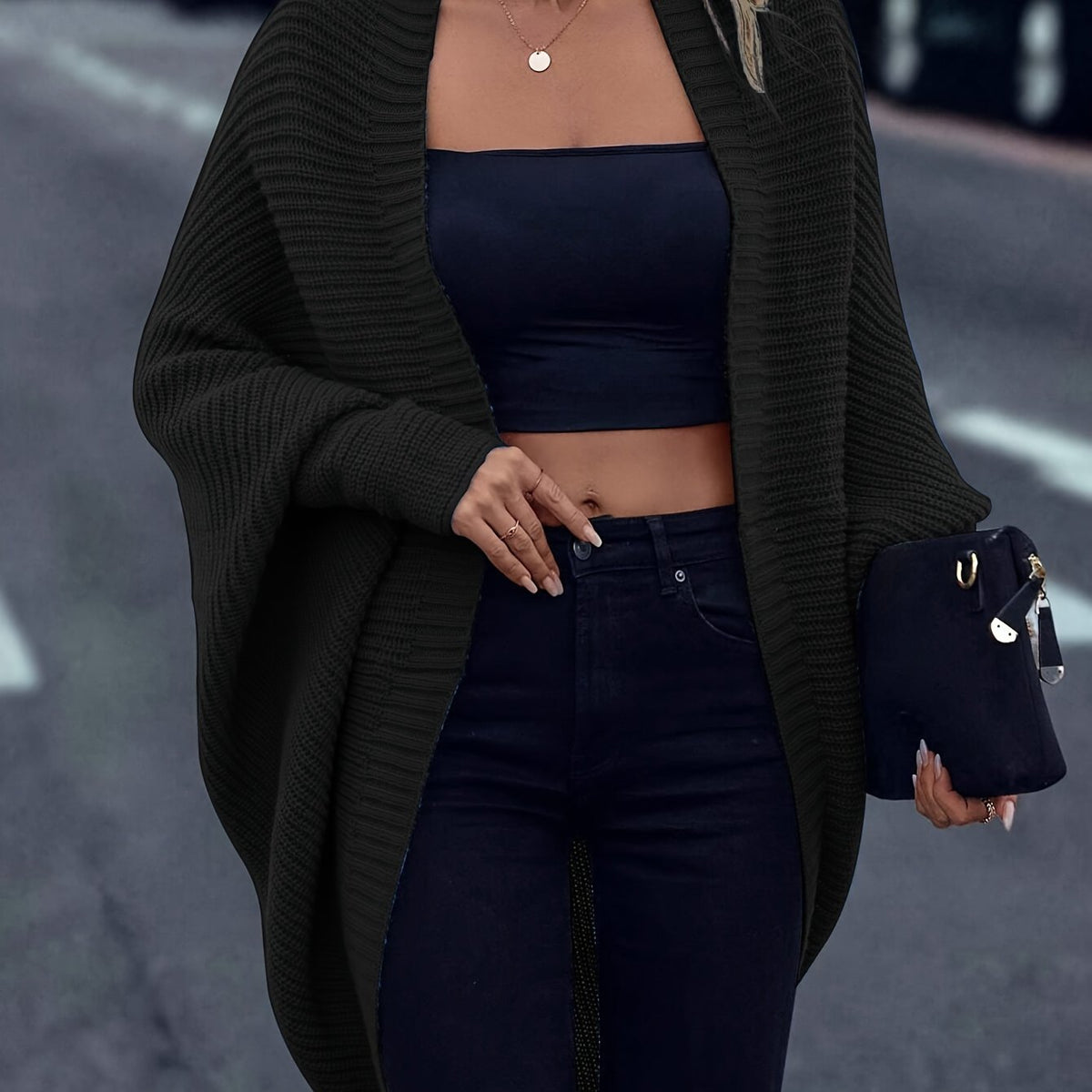 Tamsyn - Women's Relaxed Gilet in Knit - photo 2
