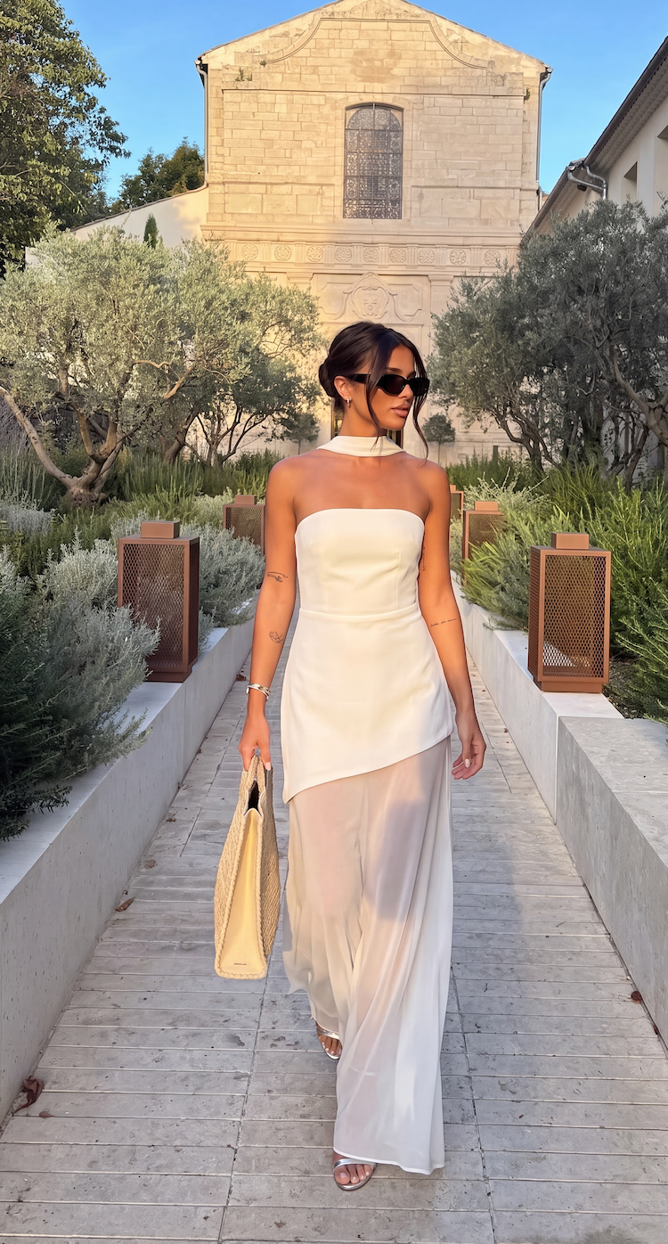 Tansy - Women's Asymmetrical Maxi Dress - photo 4
