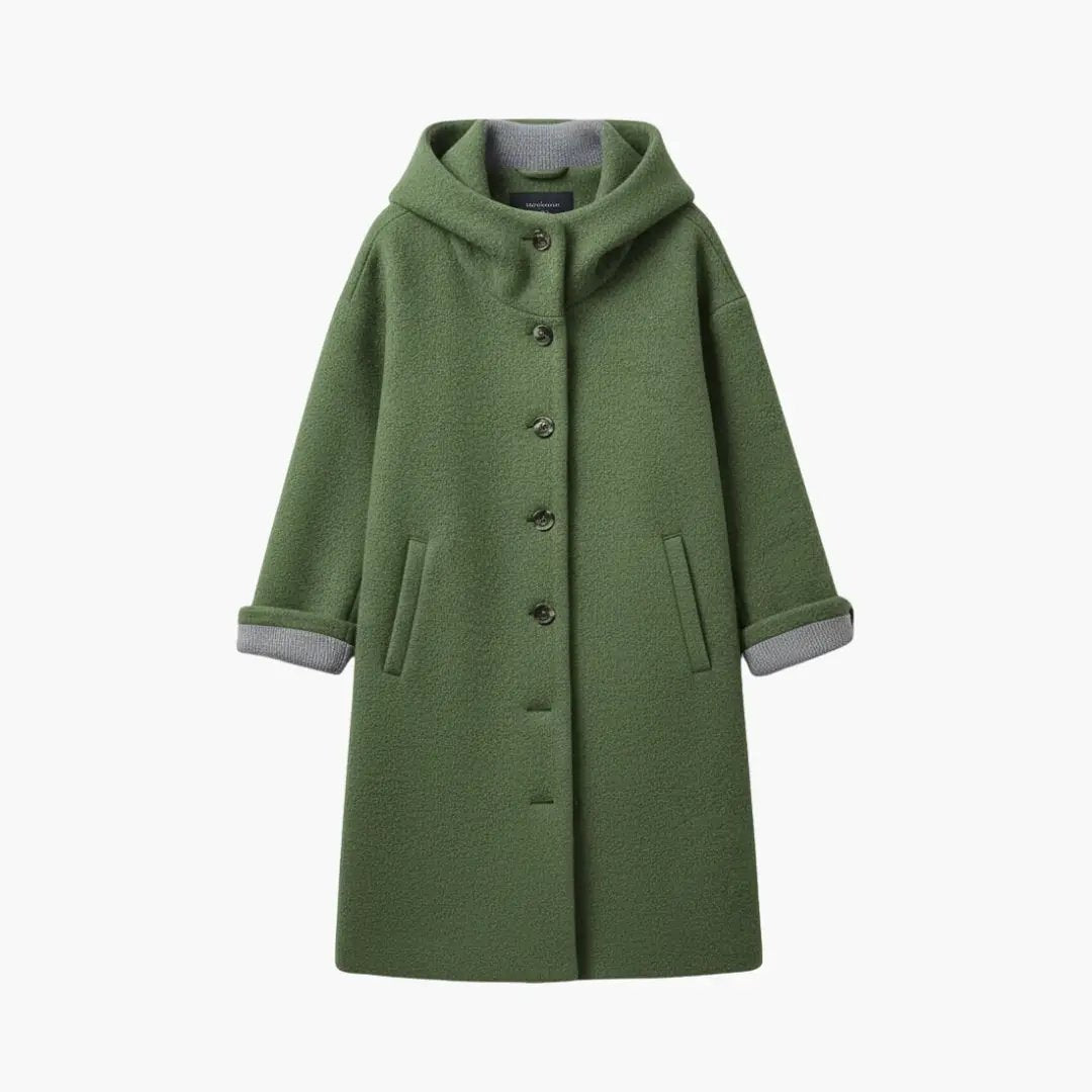 Teagan - Women's Relaxed Coat with Hood - photo 6