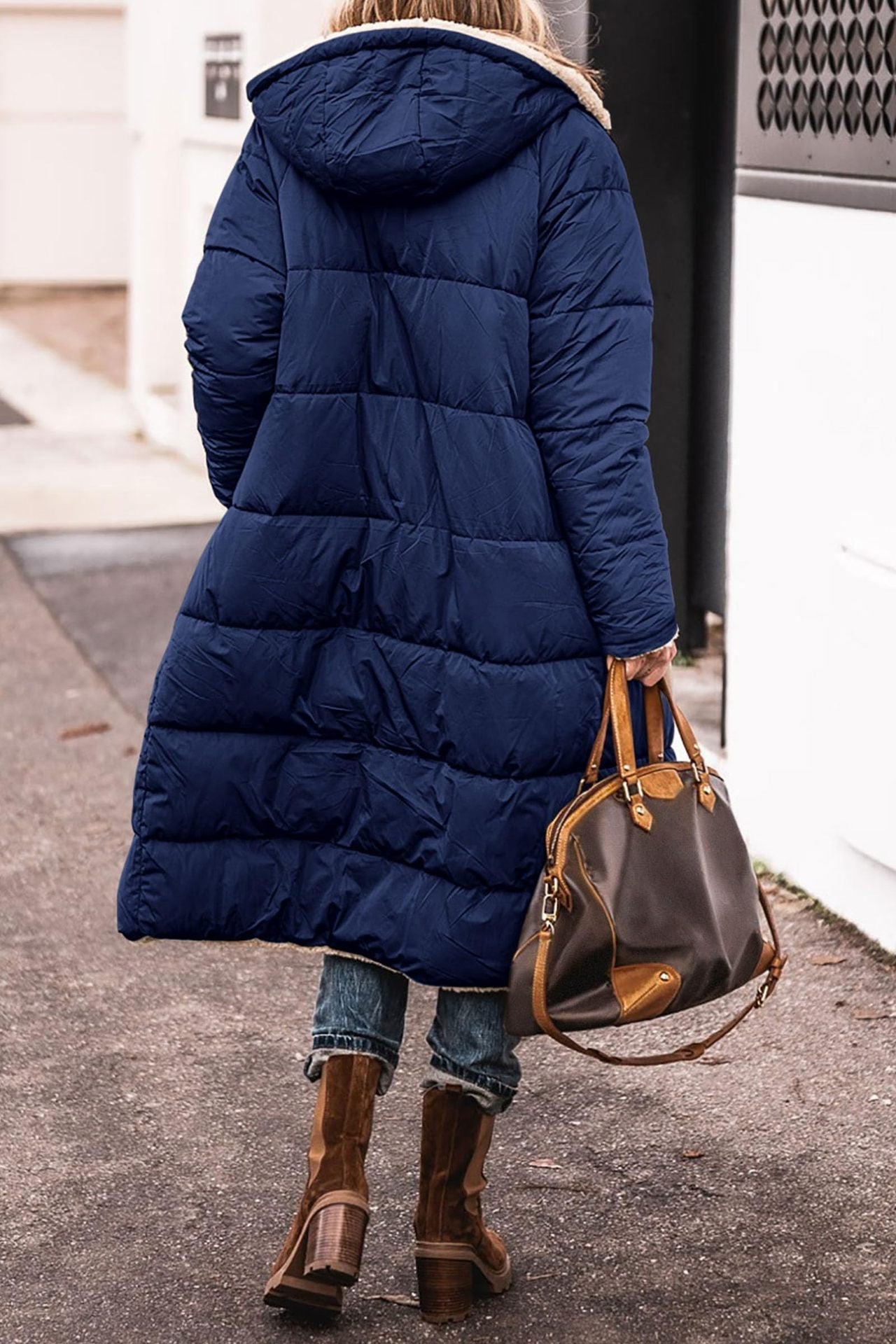 Thistle - Women's Coat in Quilted Finish with Hood - photo 9