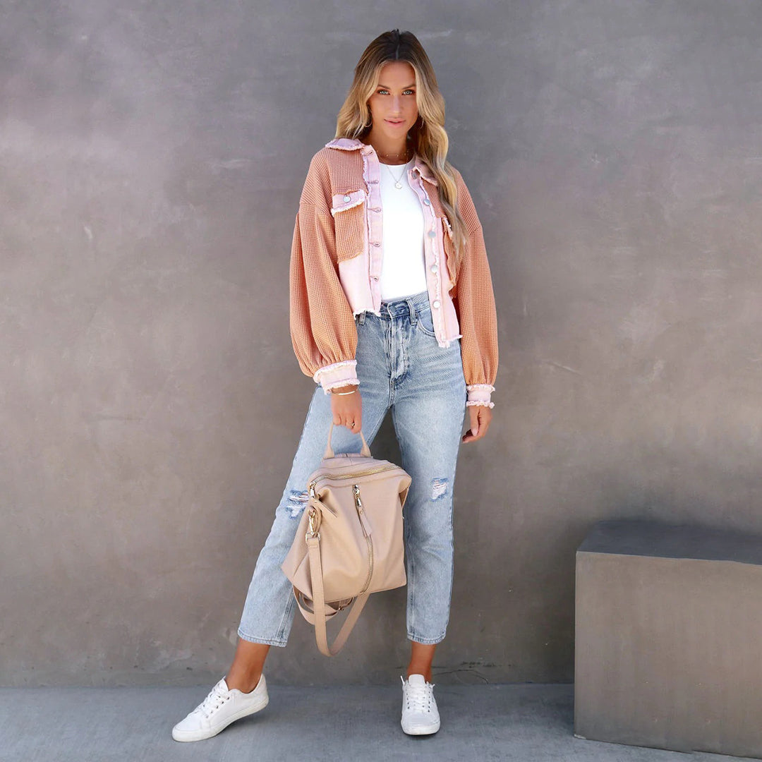 Tirza - Women's Oversized Cardigan with Side Pockets - photo 6