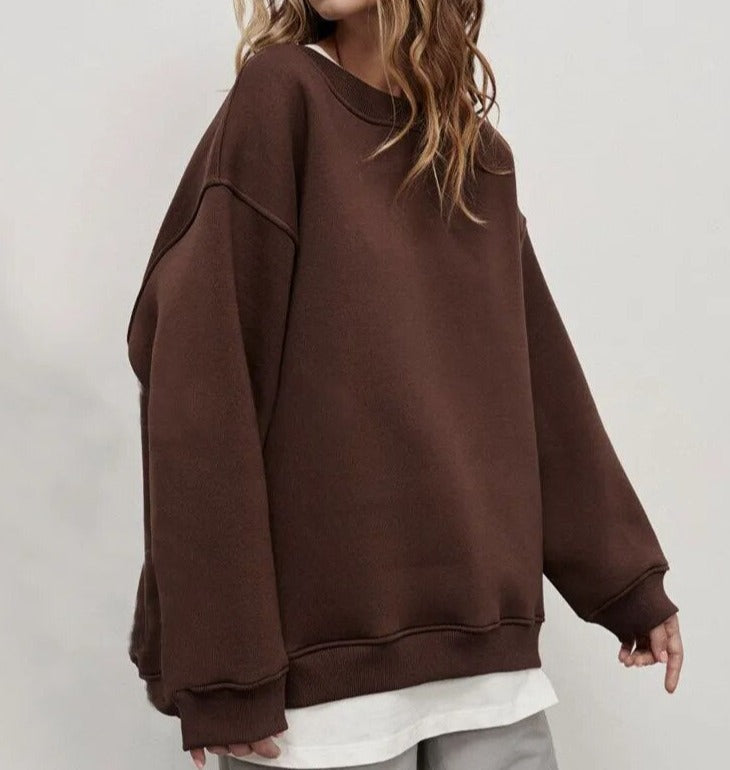 Nina - Women's Oversized Jumper For Effortless Comfort