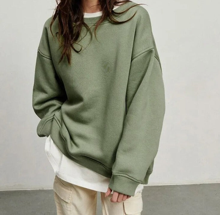 Nina - Women's Oversized Jumper For Effortless Comfort