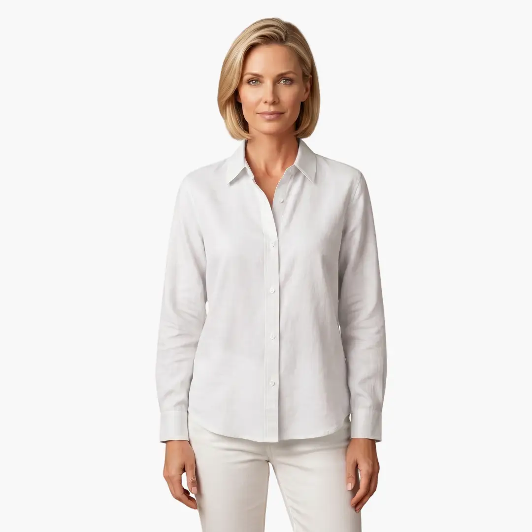 Carole - Women's Flowing Blouse with Long Sleeves