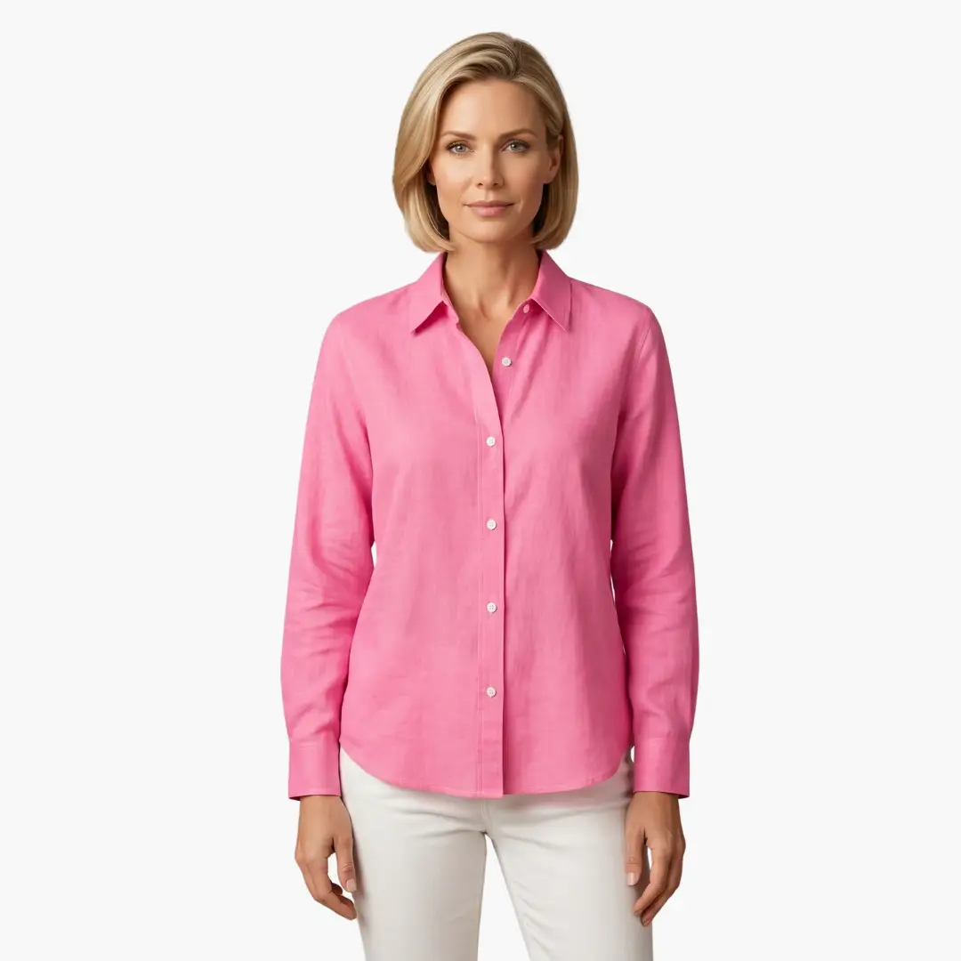 Carole - Women's Flowing Blouse with Long Sleeves
