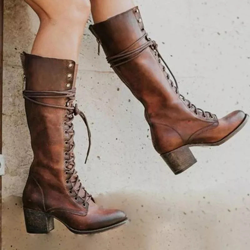 Wilma - Women's Winter Boots with Block Heel - photo 3